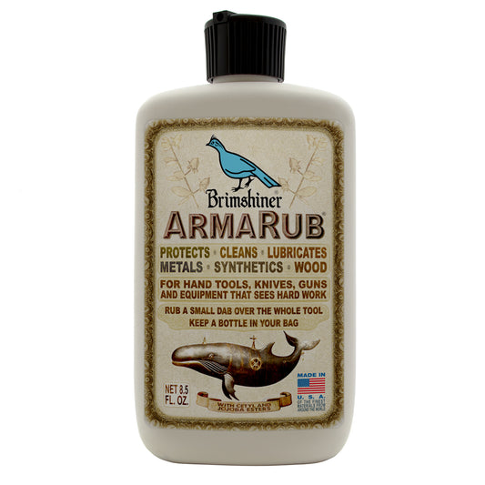 Brimshiner ArmaRub - Cleans, Lubricates, and Protects Metals, Synthetics, and Wood